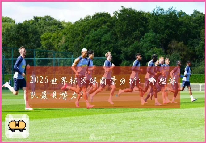 2026世界杯买球前景分析：哪些球队最具潜力？