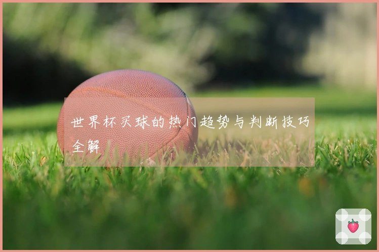 世界杯买球的热门趋势与判断技巧全解
